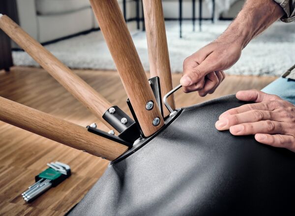 BOSCH Top Başlı Uzun Alyan Anahtar Takımı 9 Parça (1600A02BX9)