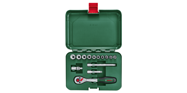 BOSCH 14 Parça 1/4'' Lokma Takımı (1600A02BY0)