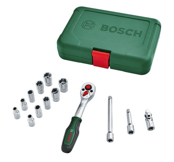 BOSCH 14 Parça 1/4'' Lokma Takımı (1600A02BY0)