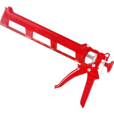 Kırmızı Plastik Silikon Tabancası