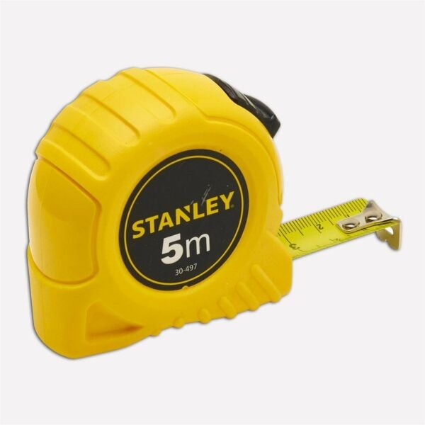 Stanley 5m x 19mm Sarı Şerit Metre - ST130497