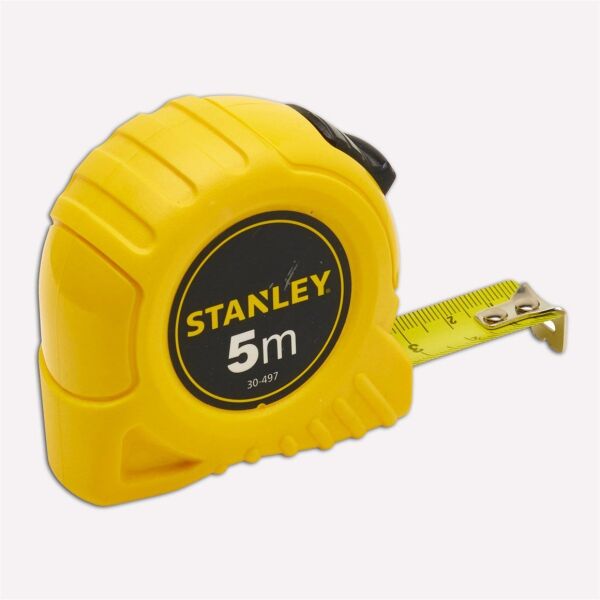 Stanley 5m x 19mm Sarı Şerit Metre - ST130497