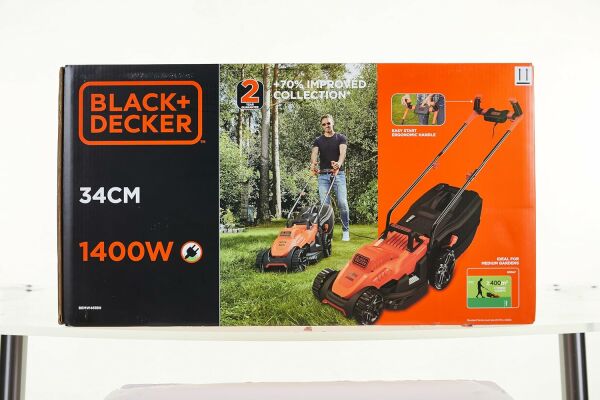Black+Decker BEMW461BH 1400 W Çim Biçme Makinesi