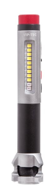 VIPTEC RUNO Şarjlı 6 Fonksiyonlu Kalem Tip Fener 500 Lümen (VT891211)