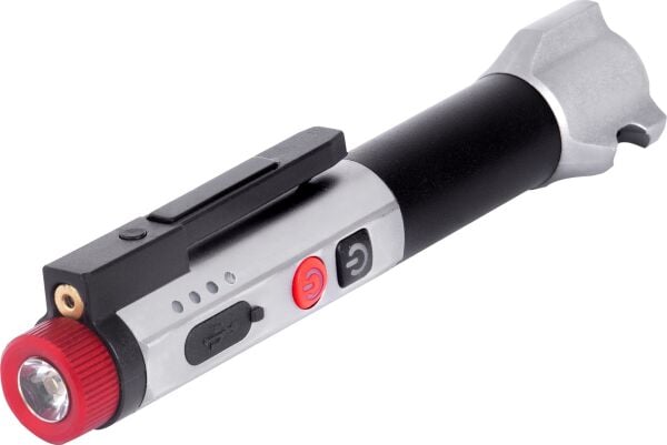 VIPTEC RUNO Şarjlı 6 Fonksiyonlu Kalem Tip Fener 500 Lümen (VT891211)