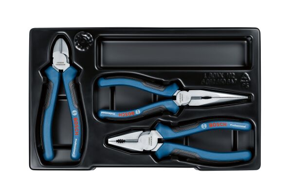BOSCH Pense Yan Keski Kargaburun Seti 3 Parça (1600A016BG)