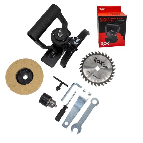ROX Taşlama Makinesine Dönüştürücü Multi Matkap Aparatı 90° (153ROX0284)
