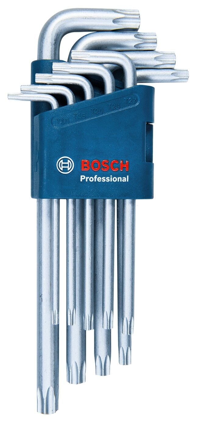 BOSCH Profesyonel Torx Alyan Anahtar Takımı 9 Parça (1600A01TH4)