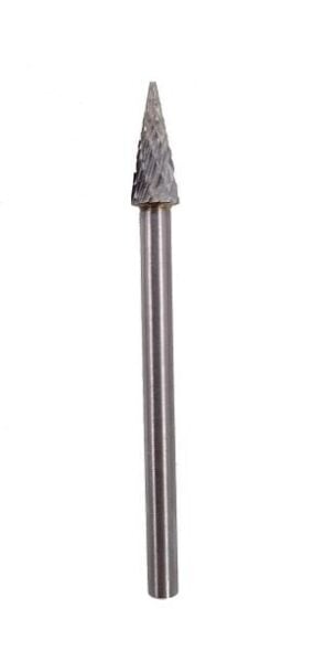 NEXON M Tipi 4 mm Üçgen Elmas - Karbür Kalıpçı Freze Ucu (Dremel Uyumlu)