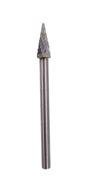 NEXON M Tipi 4 mm Üçgen Elmas - Karbür Kalıpçı Freze Ucu (Dremel Uyumlu)