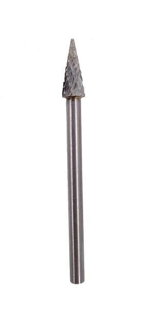 NEXON M Tipi 4 mm Üçgen Elmas - Karbür Kalıpçı Freze Ucu (Dremel Uyumlu)