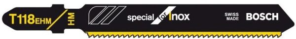 BOSCH T 118 EHM Paslanmaz İçin Dekupaj Testere Ucu (1 Adet)