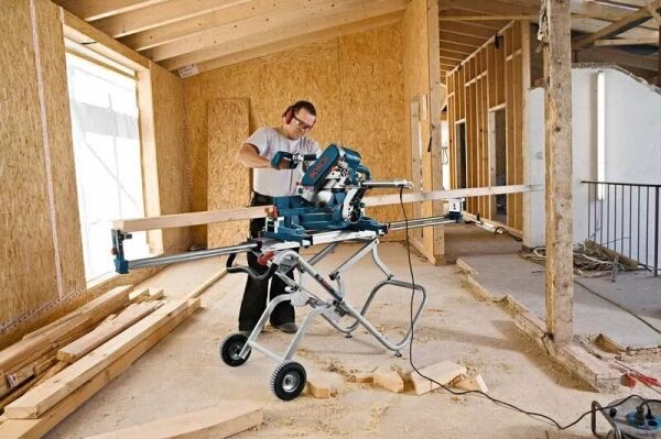 BOSCH GTA 2500 Gönye Kesme İçin Tekerli Çalışma Tezgahı