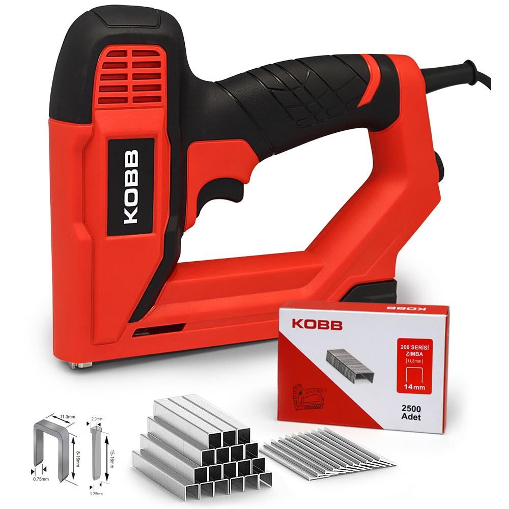 KOBB KBZ200B Elektrikli Zımba ve Çivi Çakma Tabancası