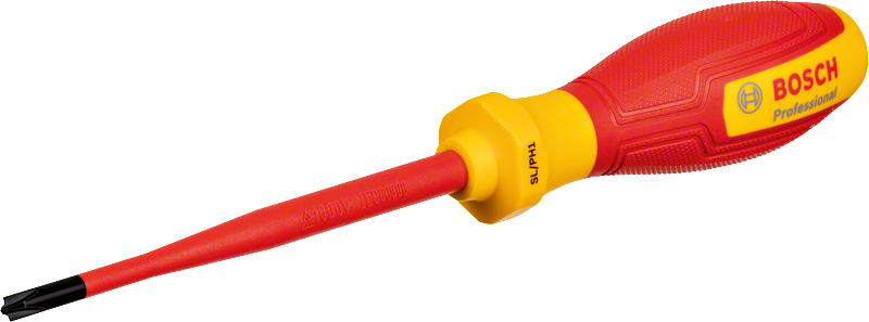 BOSCH Profesyonel İzoleli 1000 Volt Tornavida SL PH1 x 100 mm (1600A02ND4)