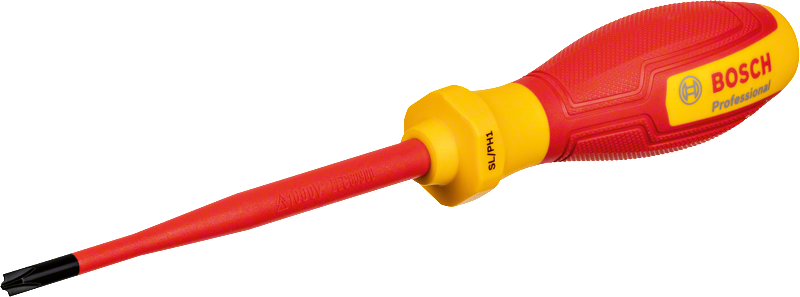BOSCH Profesyonel İzoleli 1000 Volt Tornavida SL PH1 x 100 mm (1600A02ND4)