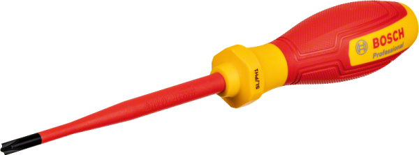 BOSCH Profesyonel İzoleli 1000 Volt Tornavida SL PH1 x 100 mm (1600A02ND4)
