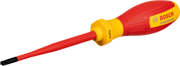 BOSCH Profesyonel İzoleli 1000 Volt Tornavida SL PZ1 x 100 mm (1600A02ND6)