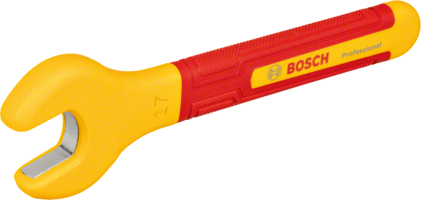 BOSCH Profesyonel İzoleli 1000 Volt Çatal Ağız Tek Anahtar 17 mm (1600A02NF2)