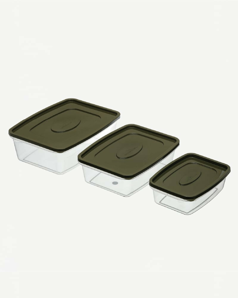 NURGAZ 3'Lü Saklama Kabı (NG C160)