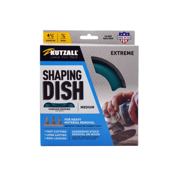 KUTZALL DW412X70 Orta Diş Çanak Törpü 115 mm (Taşlama İçin)