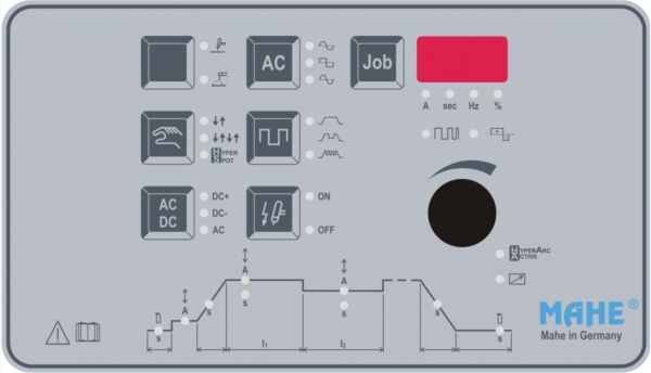 MAHE HyperTIG 300 AC/DC Argon - Tig Kaynak Makinası Pulse'lı 300 Amper