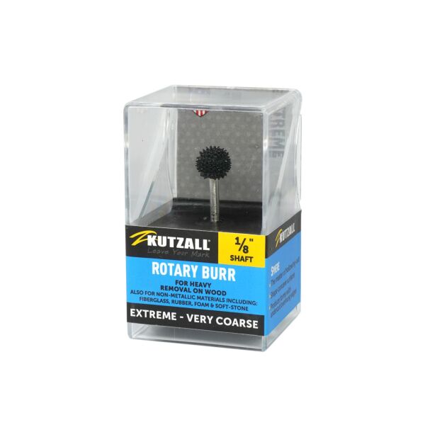 KUTZALL SX-38-EC Ekstra Kalın Diş Yuvarlak Top Törpü (3.1 mm Sap)