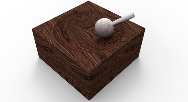 KUTZALL SX-38-EC Ekstra Kalın Diş Yuvarlak Top Törpü (3.1 mm Sap)