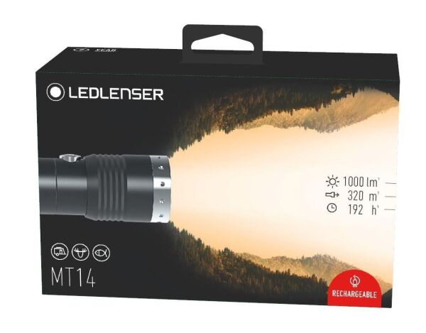 LEDLENSER MT14 Şarjlı El Feneri (500844)