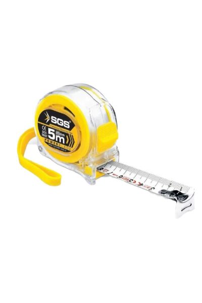 SGS 2061 Şerit Metre Şeffaf 5x19mm