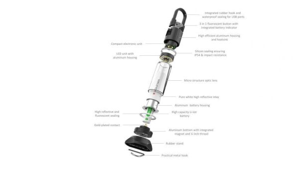 LEDLENSER ML6 Şarjlı Kamp Feneri (500929)