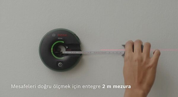 BOSCH ATİNO Çizgi Lazer Hizalamalı Mesura Metre