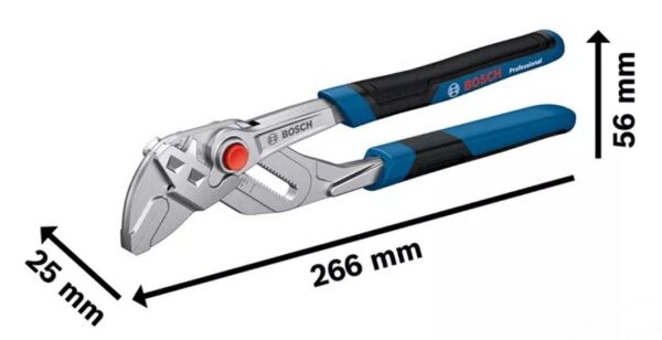 BOSCH Otomatik Fort Pense Düz Ağızlı 250 mm (1600A02W3R)