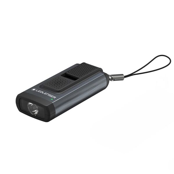 LEDLENSER K6R Safety Alarmlı Gri Şarjlı Cep Feneri (502580)