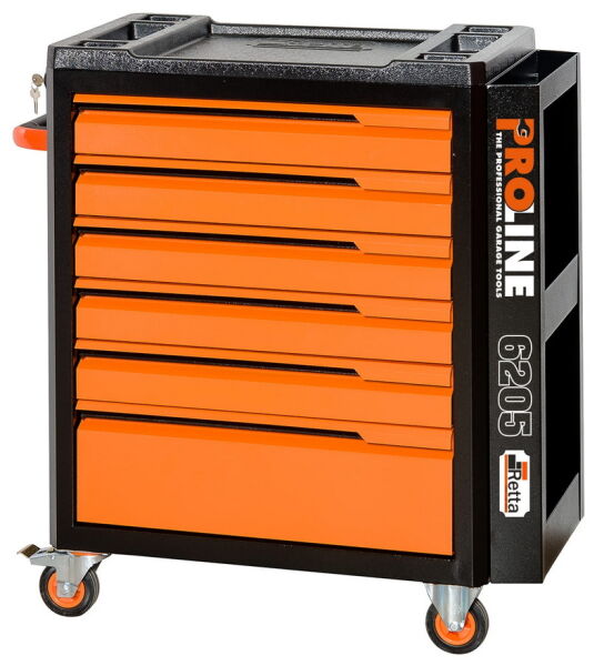 RETTA TAKIM ARABASI 6 ÇEKMECELİ 245 PARÇA (PANOLU) RTY6205