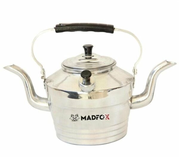 MADFOX Çift Taraflı Alüminyum Çaydanlık N°22 Süzgeçli Demlik