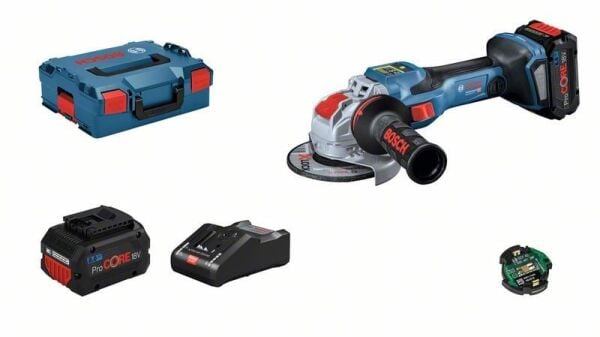 Bosch GWX 18V-15 SC AKÜLÜ TAŞLAMA 2X8.0Ah - 06019H6501