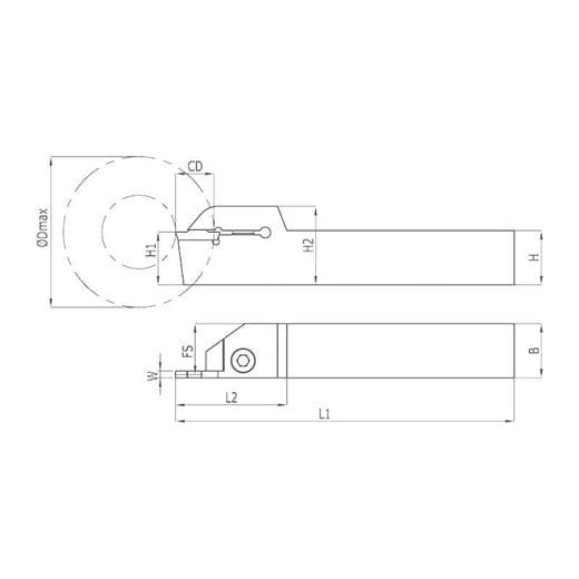 Heikenei Egt Tt Dış Çap Kanal ve Kesme Kateri Tgtc Td..