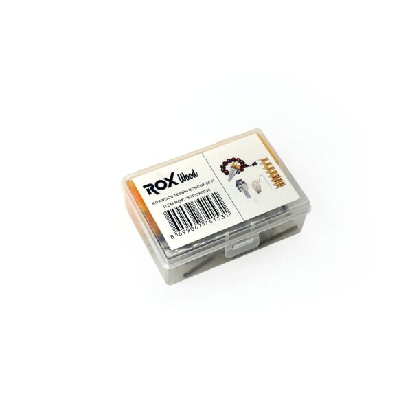 ROX Wood Matkap İçin Ahşap Yuvarlak Şekillendirme Seti (Tesbih Boncuk Seti)