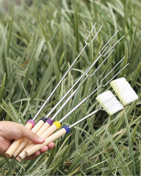 NURGAZ NG TBC Teleskobik Barbekü Çatalı