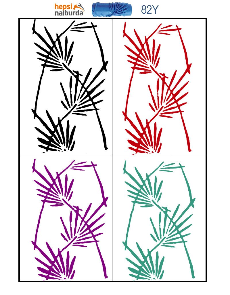 Plus Proline Dekoratif Desenli Rulo Yedeği 082Y