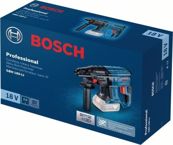 BOSCH GBH 180-LI 18 Volt Akülü Kırıcı Delici (Akü-Şarj Aleti Hariç)