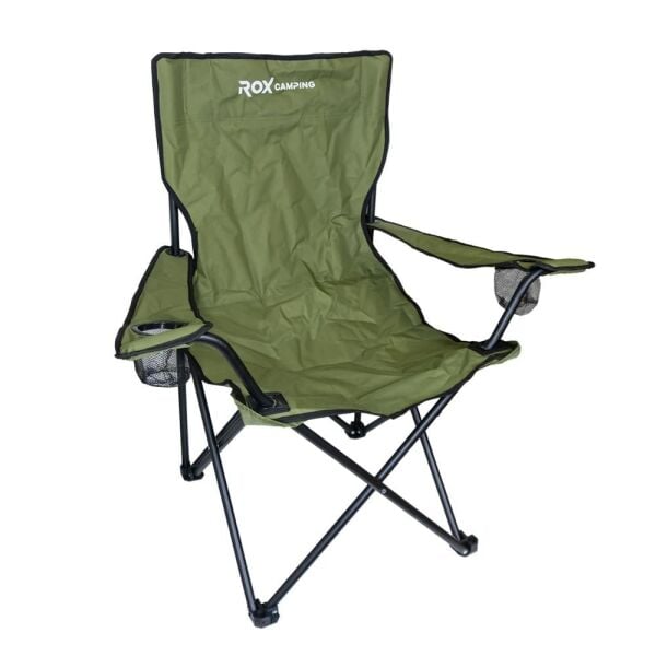 ROX Camping Yeşil Katlanır Kamp Sandalyesi (153CAMP0314)