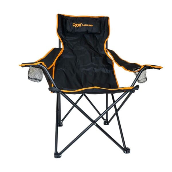 ROX Camping Siyah Katlanır Kamp Sandalyesi (153CAMP0315)