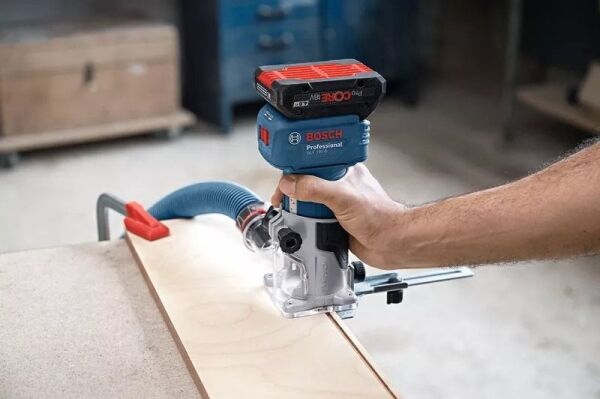 BOSCH GLF 18V-8 Avuç Tip Akülü Freze (Akü ve Şarj Aleti Hariç)