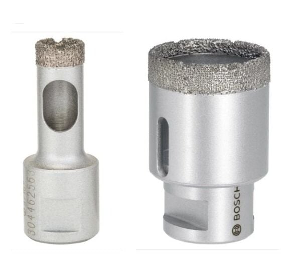 BOSCH Dry Speed Elmas Delik Açma Panç - Taşlama ve X-Locklar - M14 (Ölçü Seçiniz)