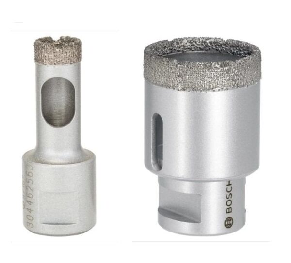 BOSCH Dry Speed Elmas Delik Açma Panç - Taşlama ve X-Locklar - M14 (Ölçü Seçiniz)
