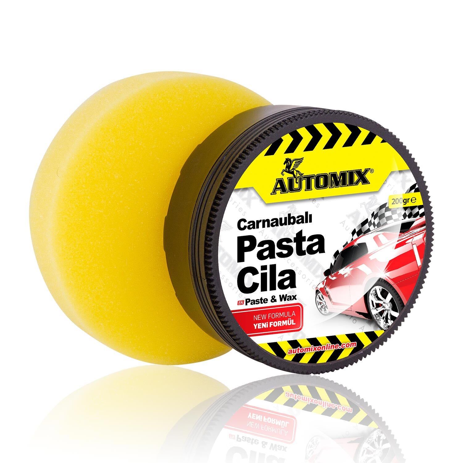 AUTOMIX Carnaubalı Pasta Cila 200 Gr - Kutulu (020.09.025250)