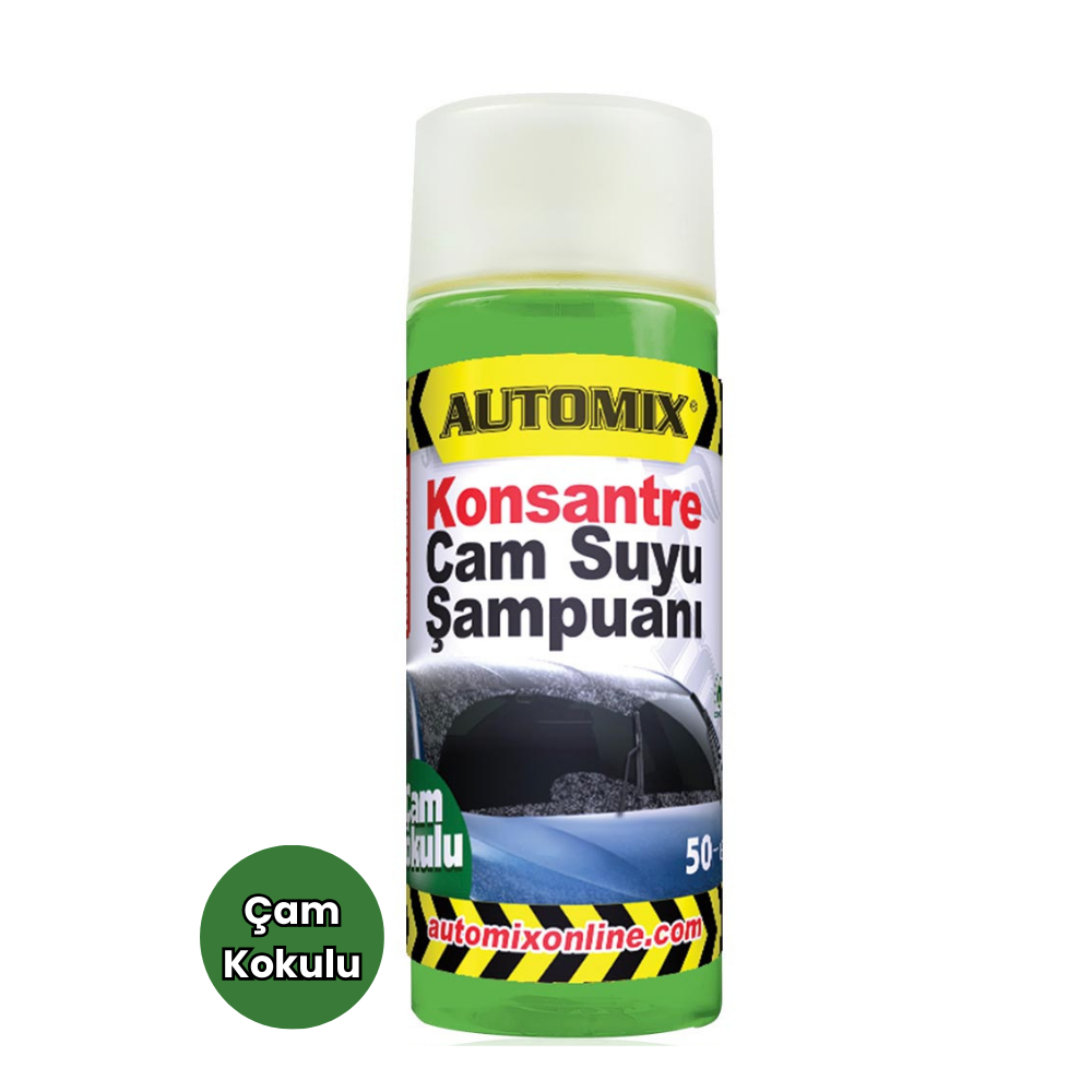 AUTOMIX Çam Kokulu Cam Suyu Şampuanı 50 ML (020.09.036822)