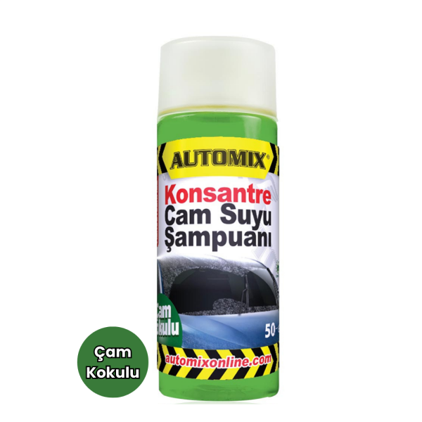 AUTOMIX Çam Kokulu Cam Suyu Şampuanı 50 ML (020.09.036822)